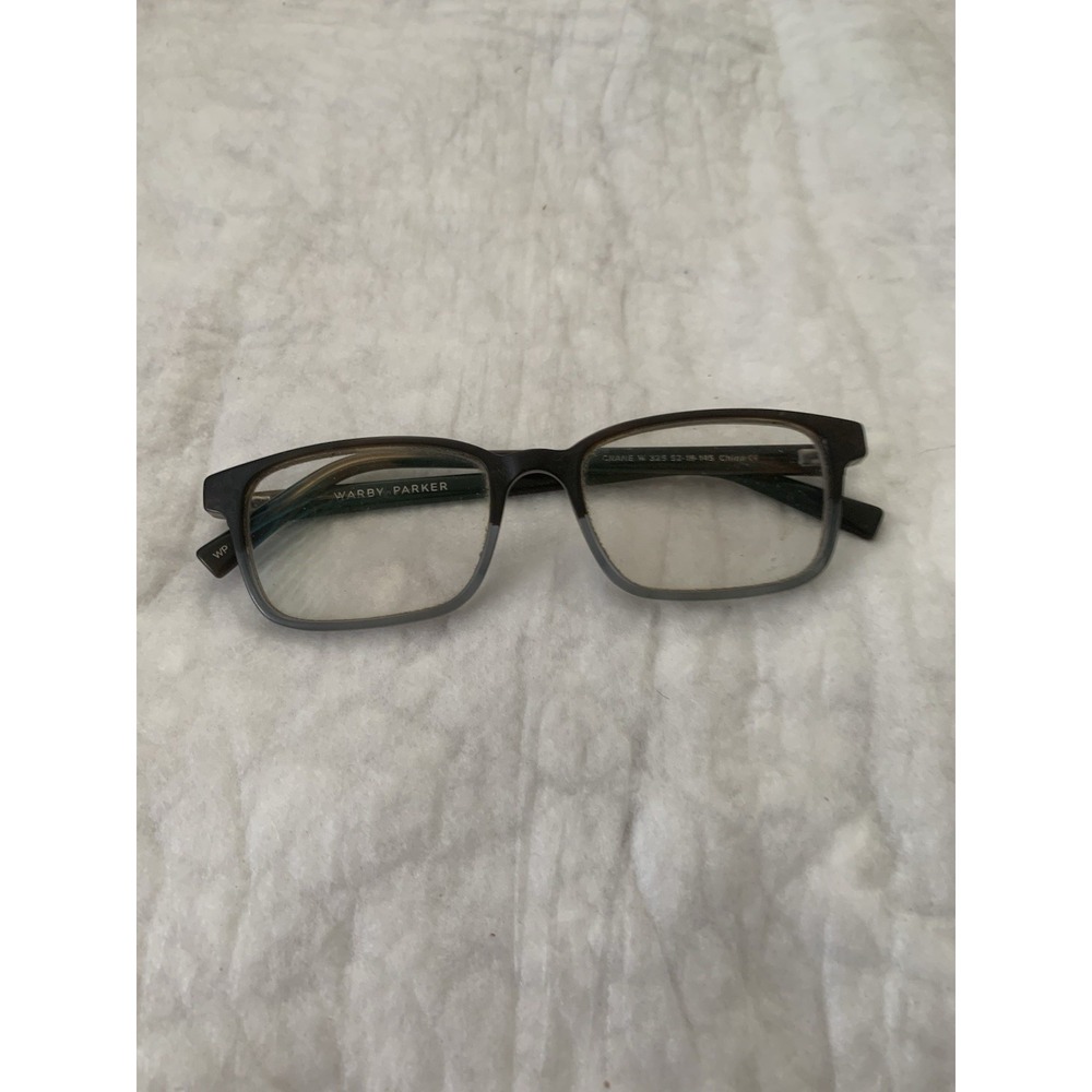Warby Parker Eyeglasses Crane W 325 52-18-145 Brown Frames Only